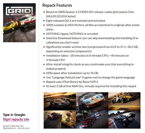 GRID: Ultimate Edition (v1.0.118.9362 .